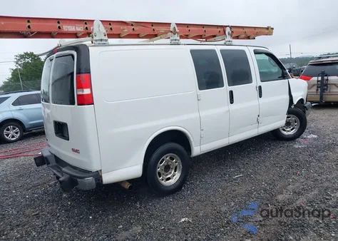 2016 GMC Savana 2500 Work Van из США, поврежденный, VIN 1GTW7AFF3G1907191